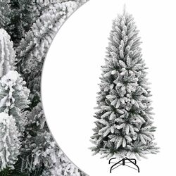 Ideal 120cm White Flocked Christmas Tree for Any Room