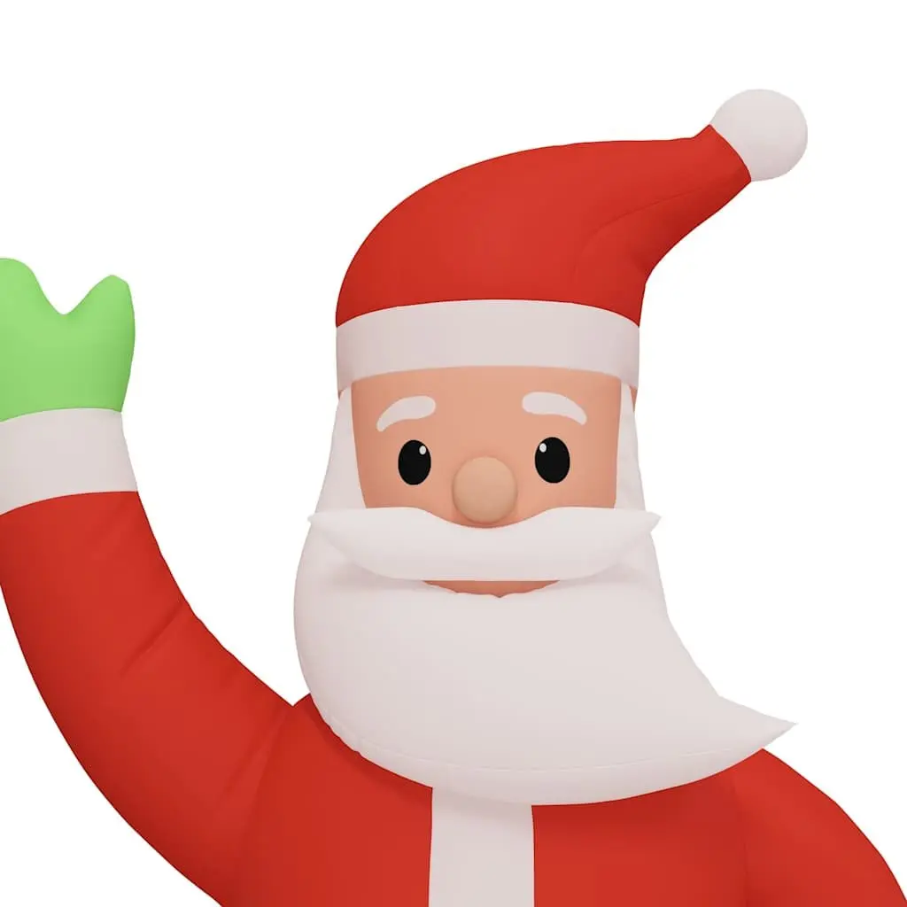 Christmas Inflatable Santa Claus with LED Lights Outdoor Yard Decoration 820cm