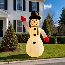 Versatile Inflatable Snowman for Your Christmas Setup