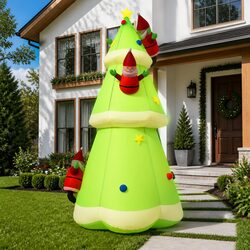 Practical 500cm Inflatable Christmas Tree for Any Setting