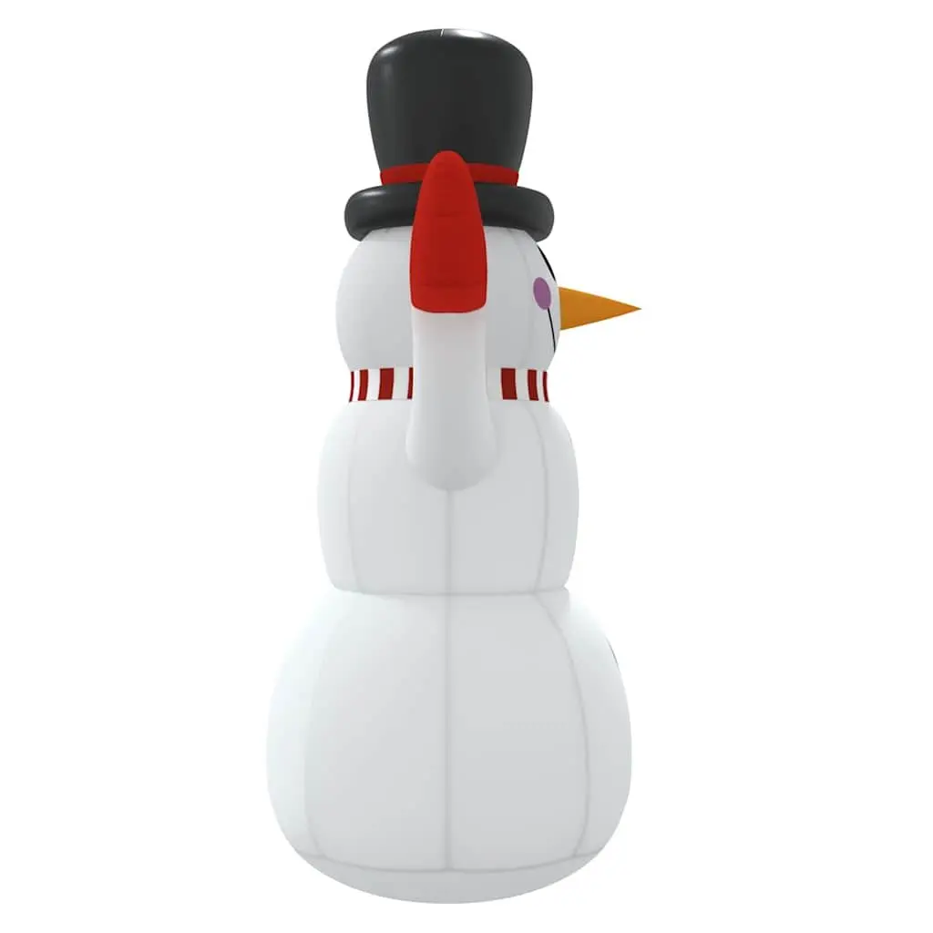 Inflatable 240cm Snowman Decoration for Easy Holiday Cheer