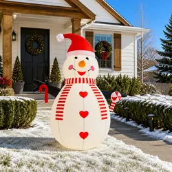 Versatile Inflatable Snowman for Holiday Celebrations