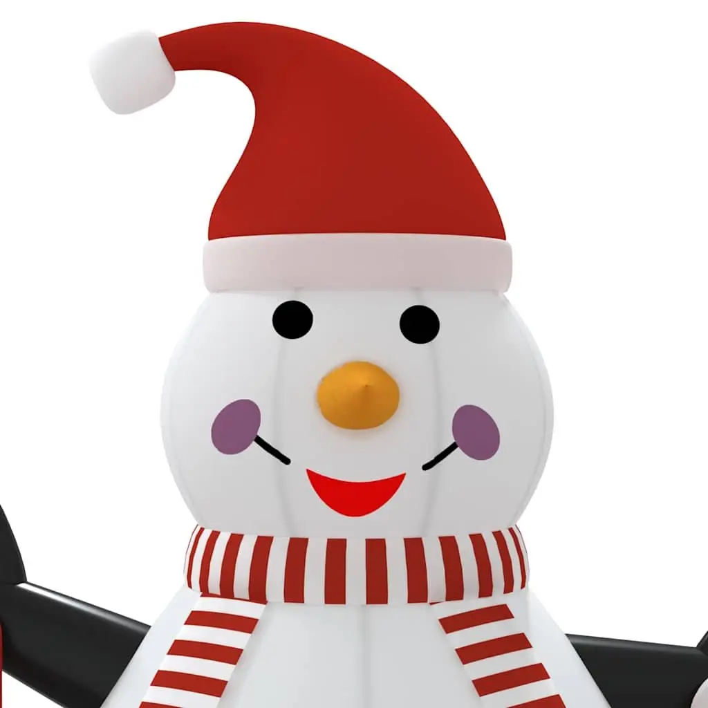 Inflatable Snowman with LED Lights 460cm Tall Outdoor Christmas Holiday Yard