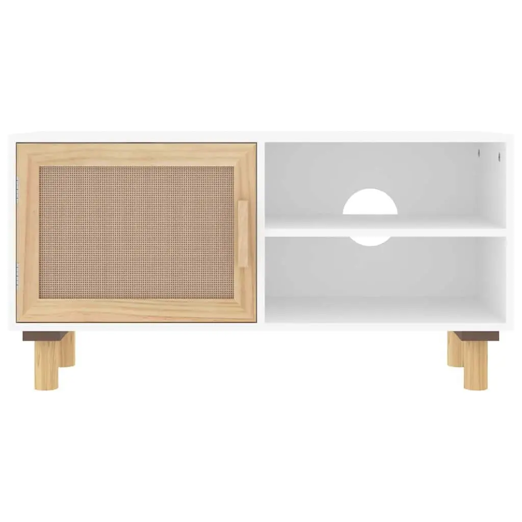 White TV Cabinet for Media Organization