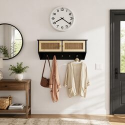 Wall-mounted Coat Rack for Entryway Use