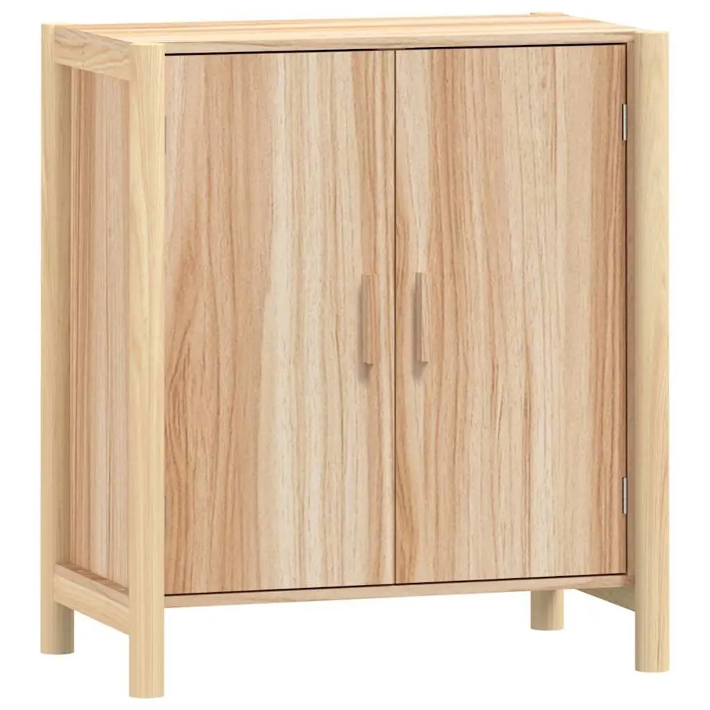 Storage Cabinet Sideboard Brown Engineered Wood 70 cm x 62 cm x 38 cm Home Furniture