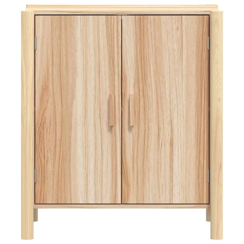Storage Cabinet Sideboard Brown Engineered Wood 70 cm x 62 cm x 38 cm Home Furniture