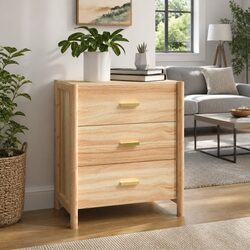 Ideal Storage Solution: 62x38x70 cm Brown Sideboard