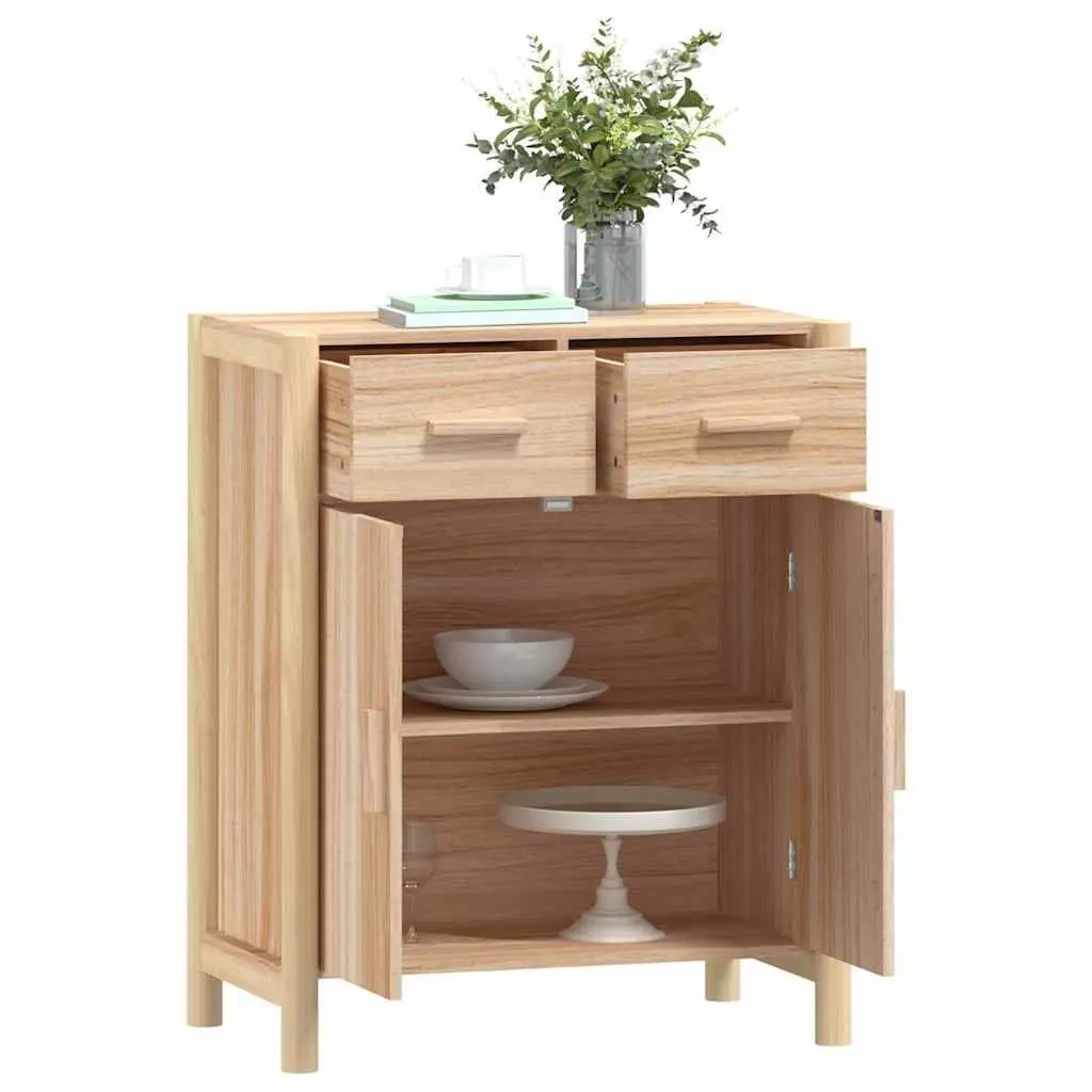 Sideboard Engineered Wood 62x38x75cm Brown Storage Cabinet Home Furniture