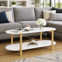 Versatile White Coffee Table for Everyday Use