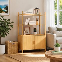 Versatile Highboard Sideboard for Everyday Storage 80x40x121cm