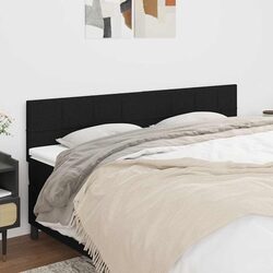 Practical Black Fabric Headboard for Your Bedroom - 200cm