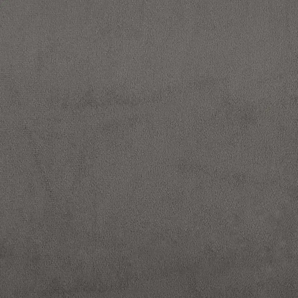 Headboard Grey 100cm Velvet Bedroom Furniture Upholstered Bed Back Support