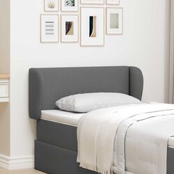 Versatile Dim Grey Headboard for Any Bedroom Setup