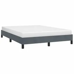 Versatile Grey Velvet Double Bed Frame for Every Bedroom