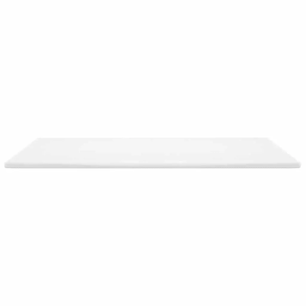 Foam Mattress Topper 137x190x5 cm White Soft Breathable Pad