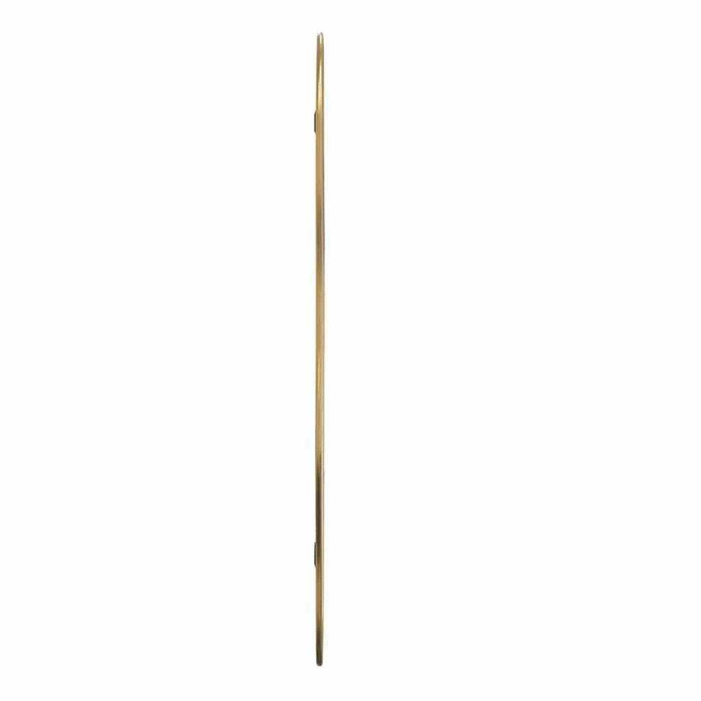Wall Mirror Gold 90x40 cm Minimalist Vanity Hanging Decor Bedroom Bathroom Home