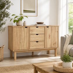Functional Solid Pine Sideboard for Your Home