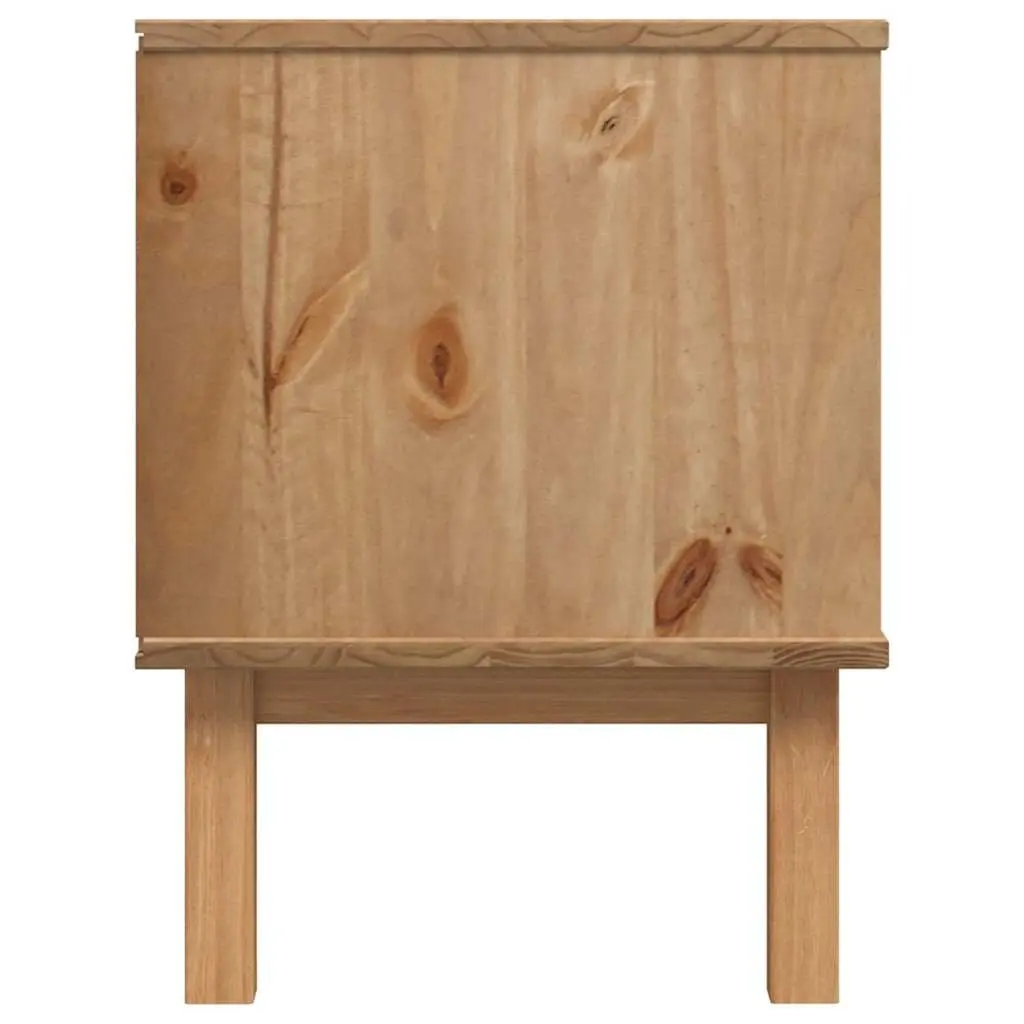 TV Cabinet Wooden Storage Unit 113.5x43x57 cm Brown