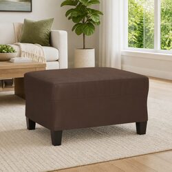 Practical Brown Footstool for Versatile Use