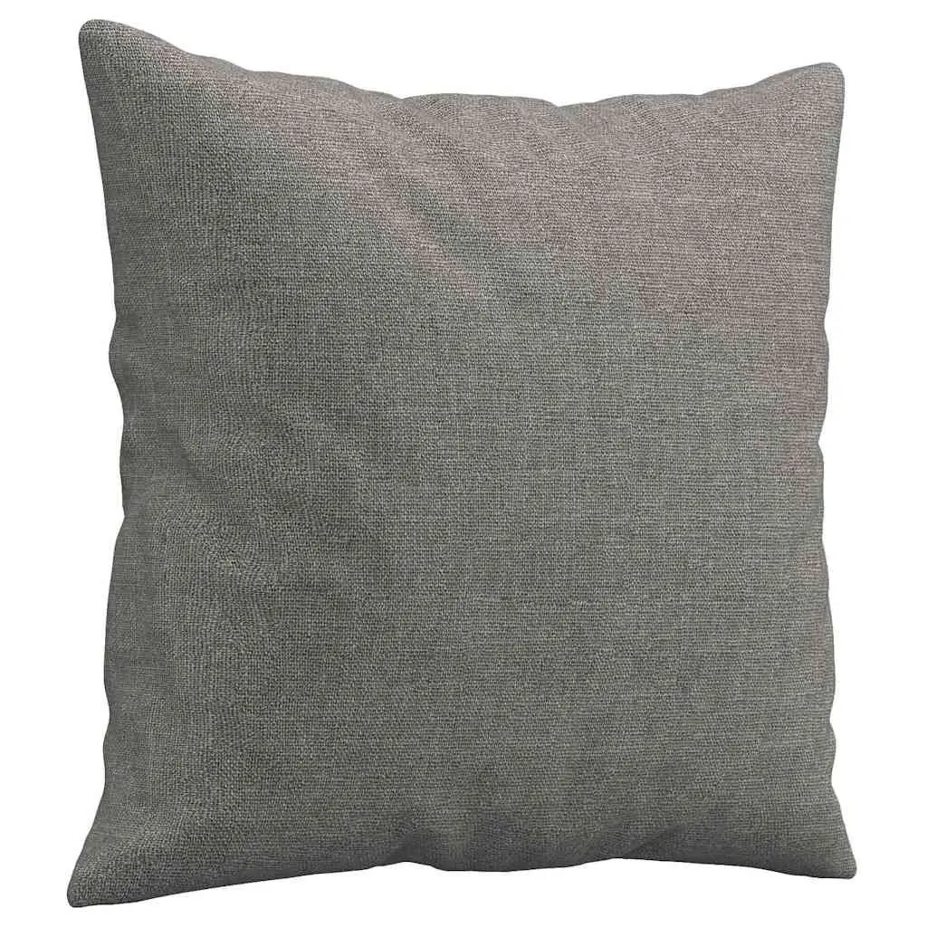 Throw Pillows Square Cushions Grey 40x40 cm 2 pcs Home Decor