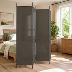 Practical 4-Panel Room Divider for Everyday Use
