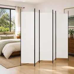 Practical 5-Panel Room Divider for Home Use