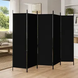 Practical 6-Panel Folding Room Divider for Home Use