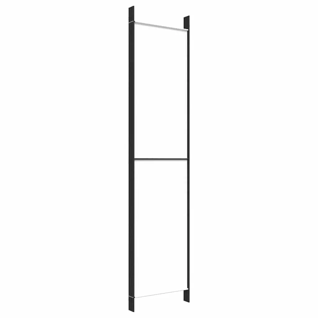 5-Panel Room Divider Folding Privacy Partition Fabric 250x220cm White