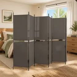 Practical 6-Panel Room Divider for Your Home