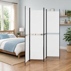 Practical 4-Panel Room Divider for Your Home