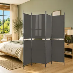 Practical 5-Panel Folding Privacy Screen for Your Home