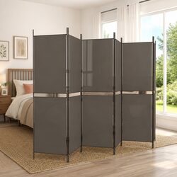 Versatile 6-Panel Room Divider for Practical Use