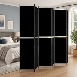 Practical 6-Panel Room Divider Screen for Home Use 300x220 cm