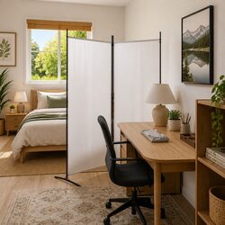 Versatile 2-Panel Room Divider for Your Home