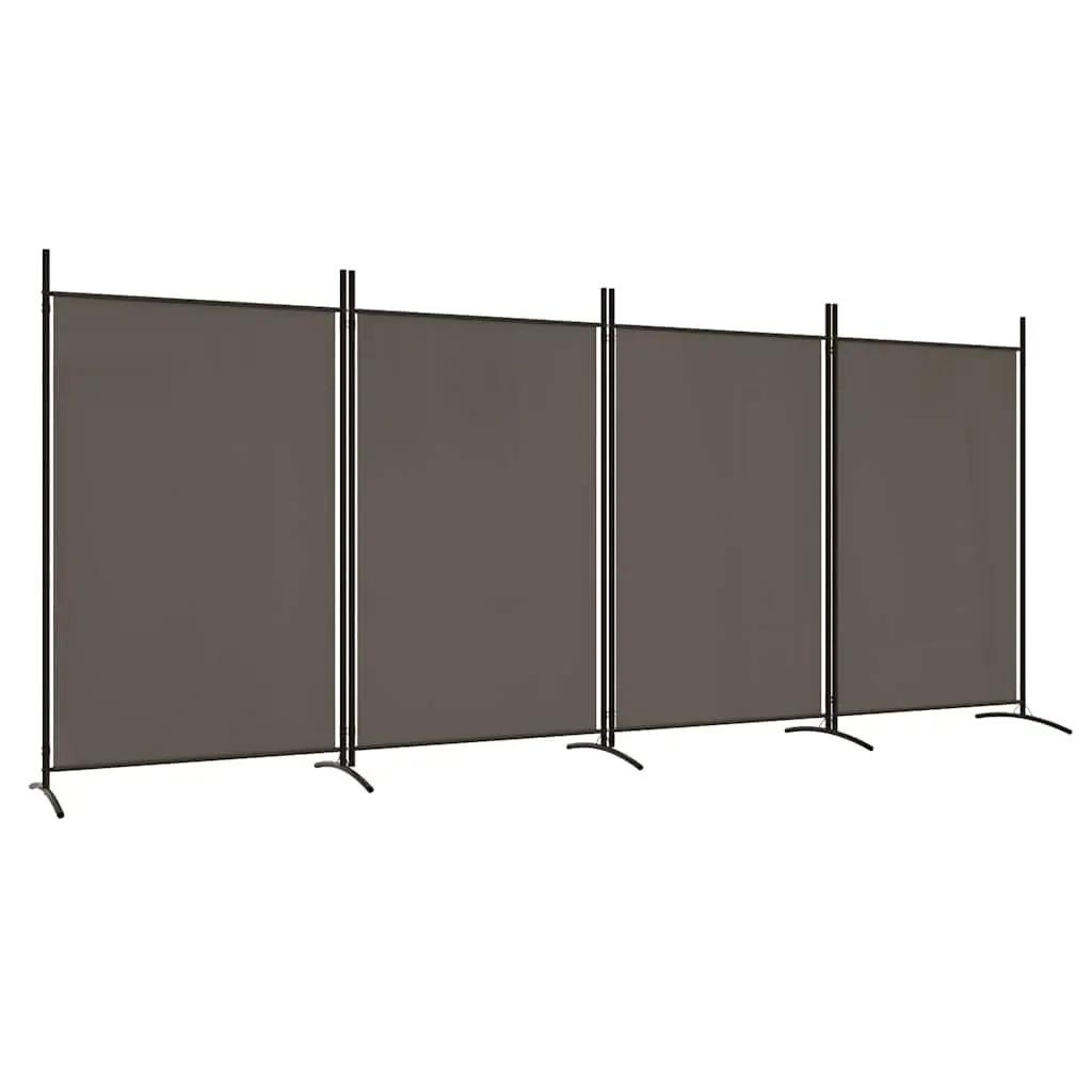 4-Panel Room Divider for Various Spaces