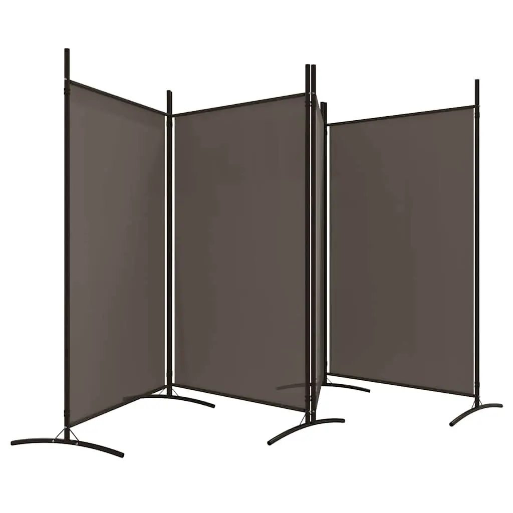 4-Panel Room Divider for Various Spaces