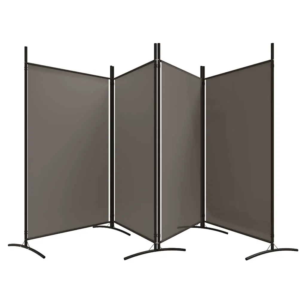 4-Panel Room Divider for Various Spaces
