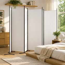 Practical Uses of the 6-Panel White Room Divider