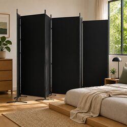 Functional 6-Panel Room Divider for Everyday Use