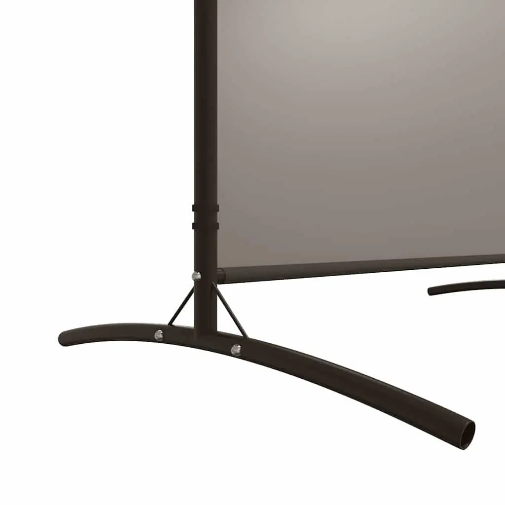 Room Divider 2-Panel Foldable Partition Screen Anthracite 348x180 cm