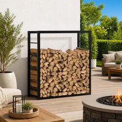 Practical Firewood Rack for Home Use