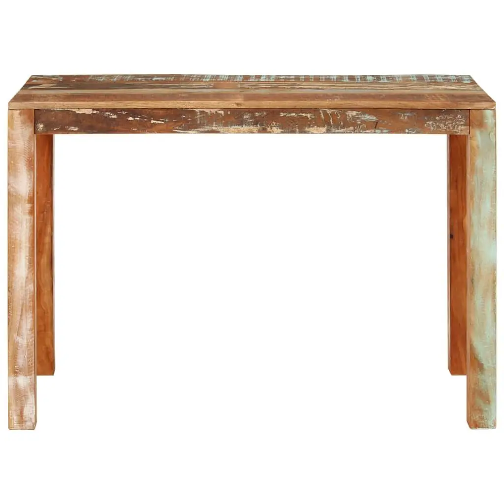 Dining Table 110x55x76 cm Solid Reclaimed Wood Kitchen Room Furniture