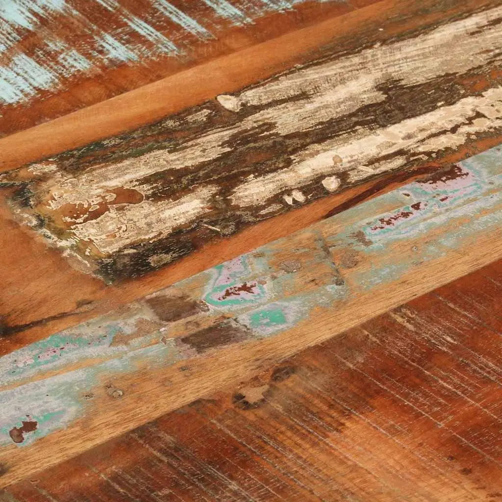 Dining Table 110x55x76 cm Solid Reclaimed Wood Kitchen Room Furniture