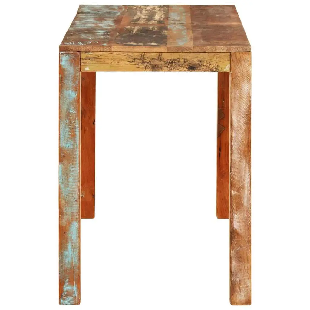 Dining Table 110x55x76 cm Solid Reclaimed Wood Kitchen Room Furniture