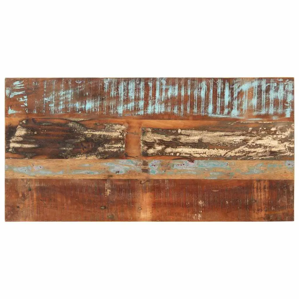 Dining Table 110x55x76 cm Solid Reclaimed Wood Kitchen Room Furniture