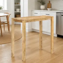 Practical Bar Table for Dining Rooms and Kitchens 112x55x108 cm