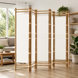 Practical 6-Panel Room Divider for Any Setting