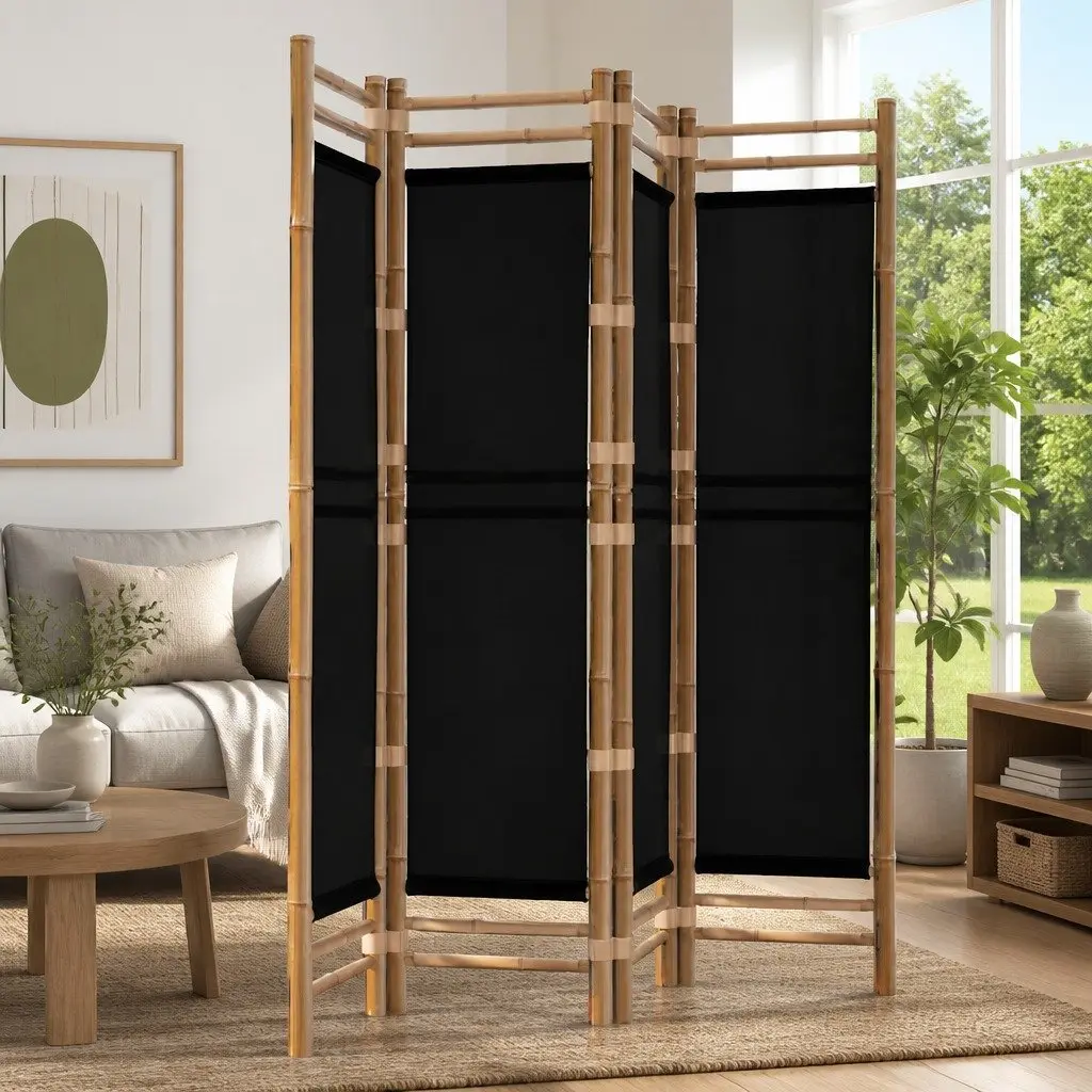 4-Panel Divider for Living Rooms and Gardens