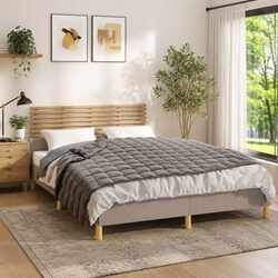 Practical Grey Weighted Blanket 120x180 cm 5 kg for Your Home
